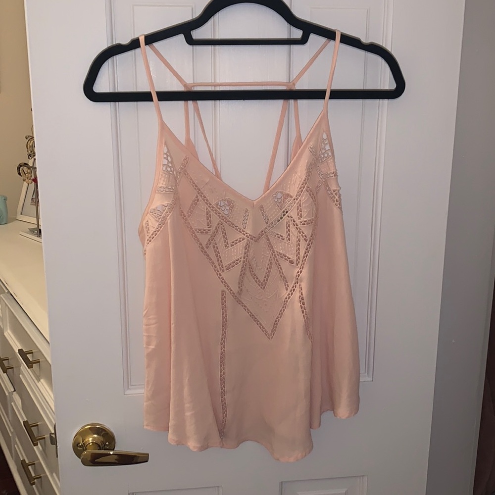 Light Pink Lacey Top